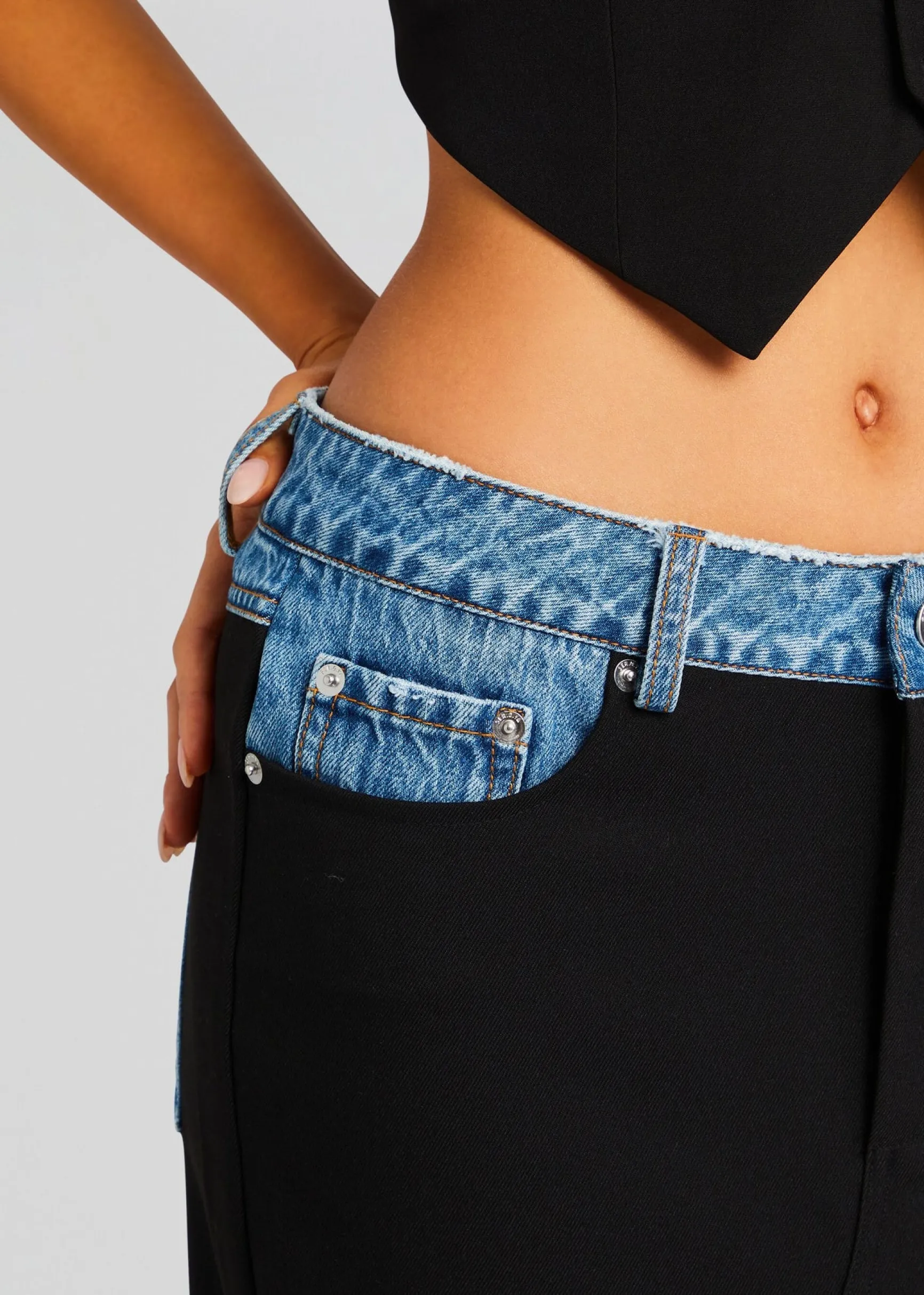 clarette_skirt_1-3.webp Bottoms*Retrofete Clarette Skirt Black/River