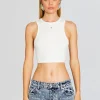 Spring Knits*Retrofete Clea Tank White