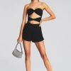 Final Sale*Retrofete Constance Romper Black
