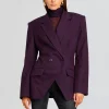 Jackets*Retrofete Cosmo Blazer Eggplant