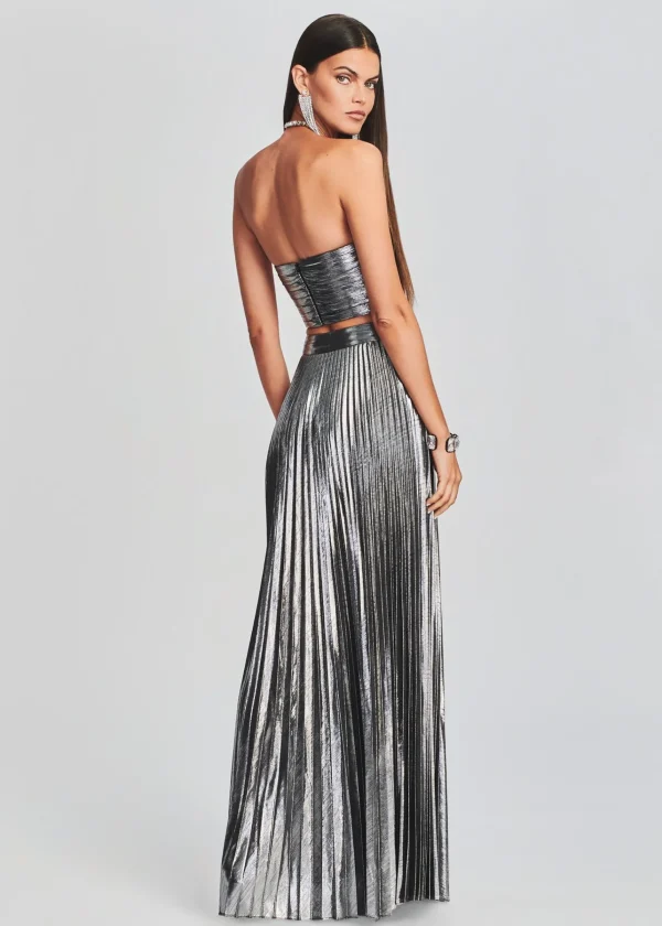 Guest Of*Retrofete Cressida Skirt Gunmetal