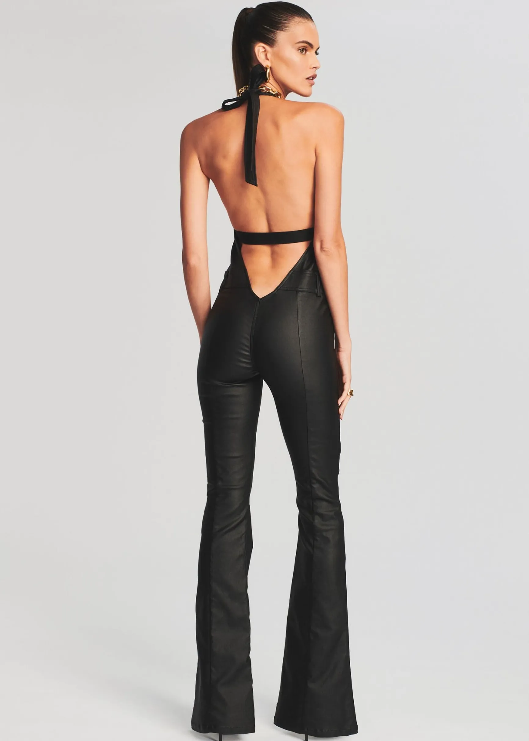 cynthia_coated_denim_jump_3-3.webp Day to Night*Retrofete Cynthia Coated Denim Jumpsuit Coated Black