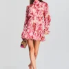 Dresses*Retrofete Dali Short Dress Pink