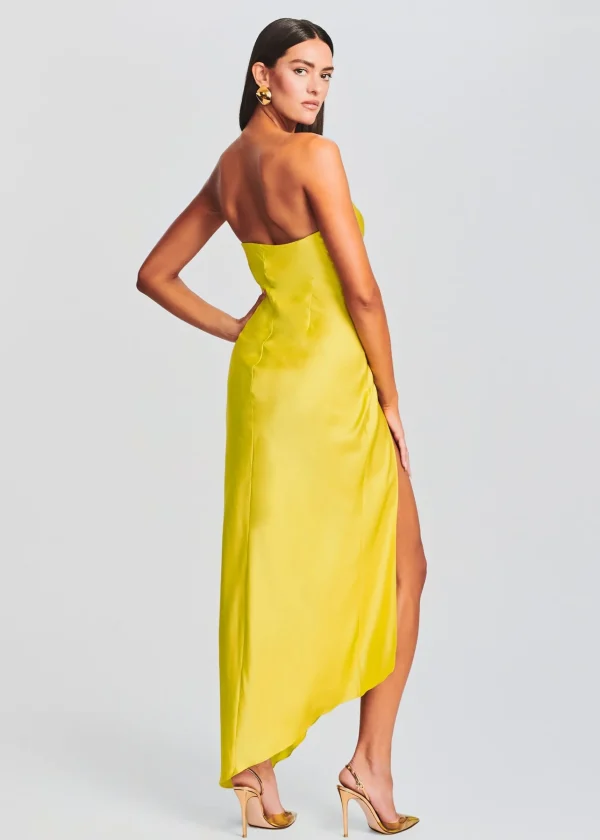 Guest Of*Retrofete Dalia Maxi Dress Citric