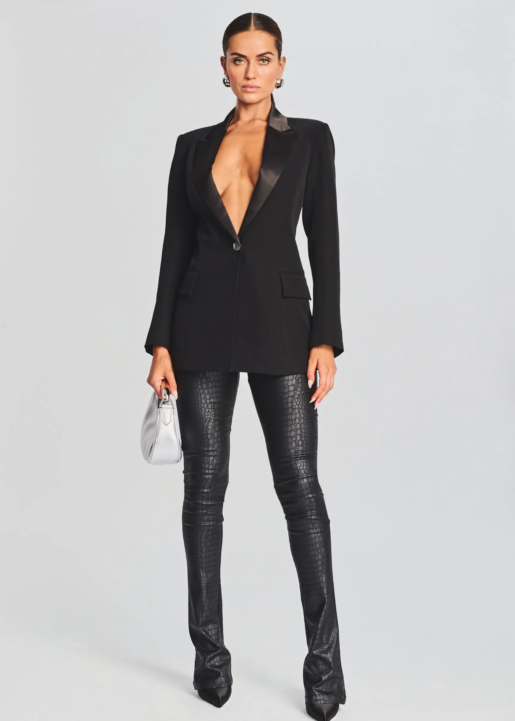 danica_coated_denim_pant_1-3.webp Bottoms*Retrofete Danica Coated Denim Pant Gator