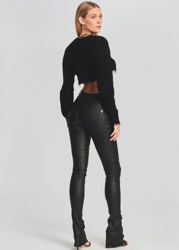 Bottoms*Retrofete Danica Coated Denim Pant Coated Black
