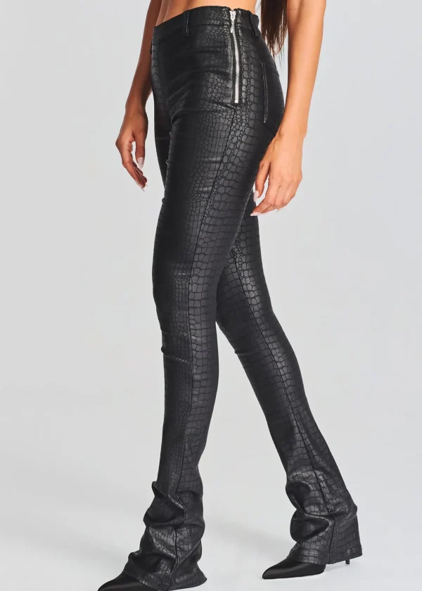 Denim*Retrofete Danica Coated Denim Pant Gator