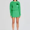 Resort '24*Retrofete Daniella Sweater Dress Pistachio