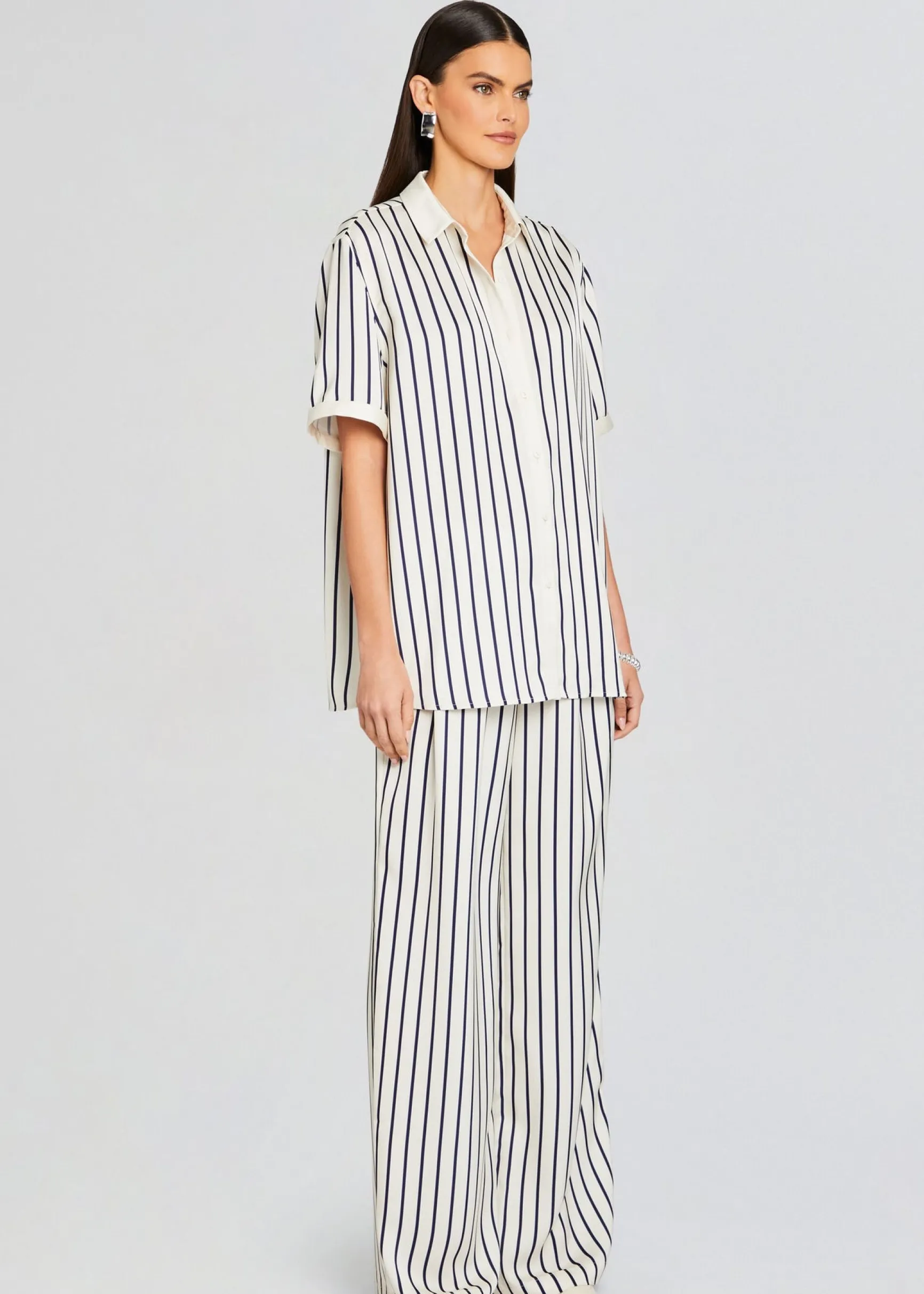 davey_blouse_2-1.webp Trending*Retrofete Davey Blouse Navy/ Ivory Stripe