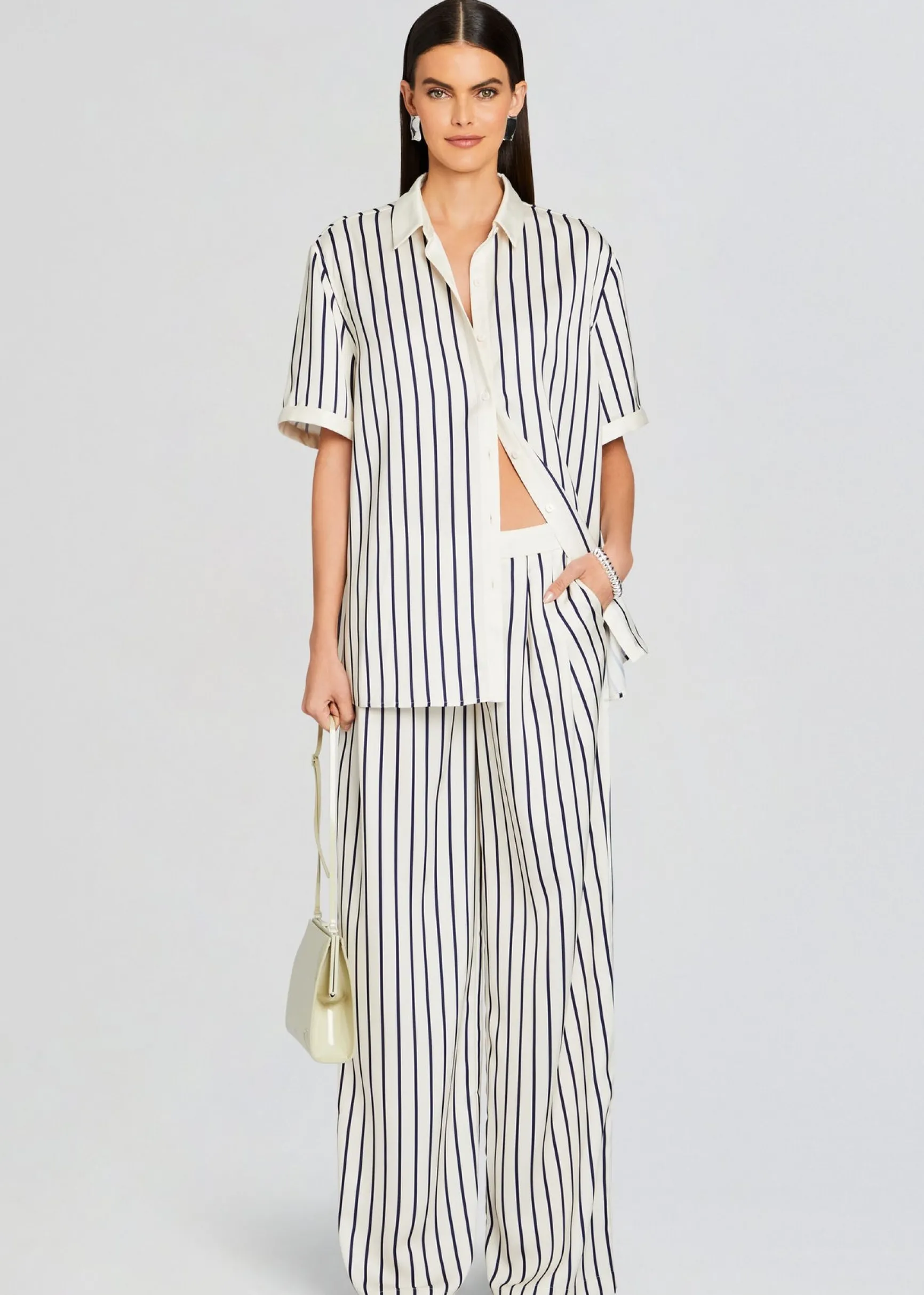 davey_blouse_4.webp Business Chic*Retrofete Davey Blouse Navy/ Ivory Stripe