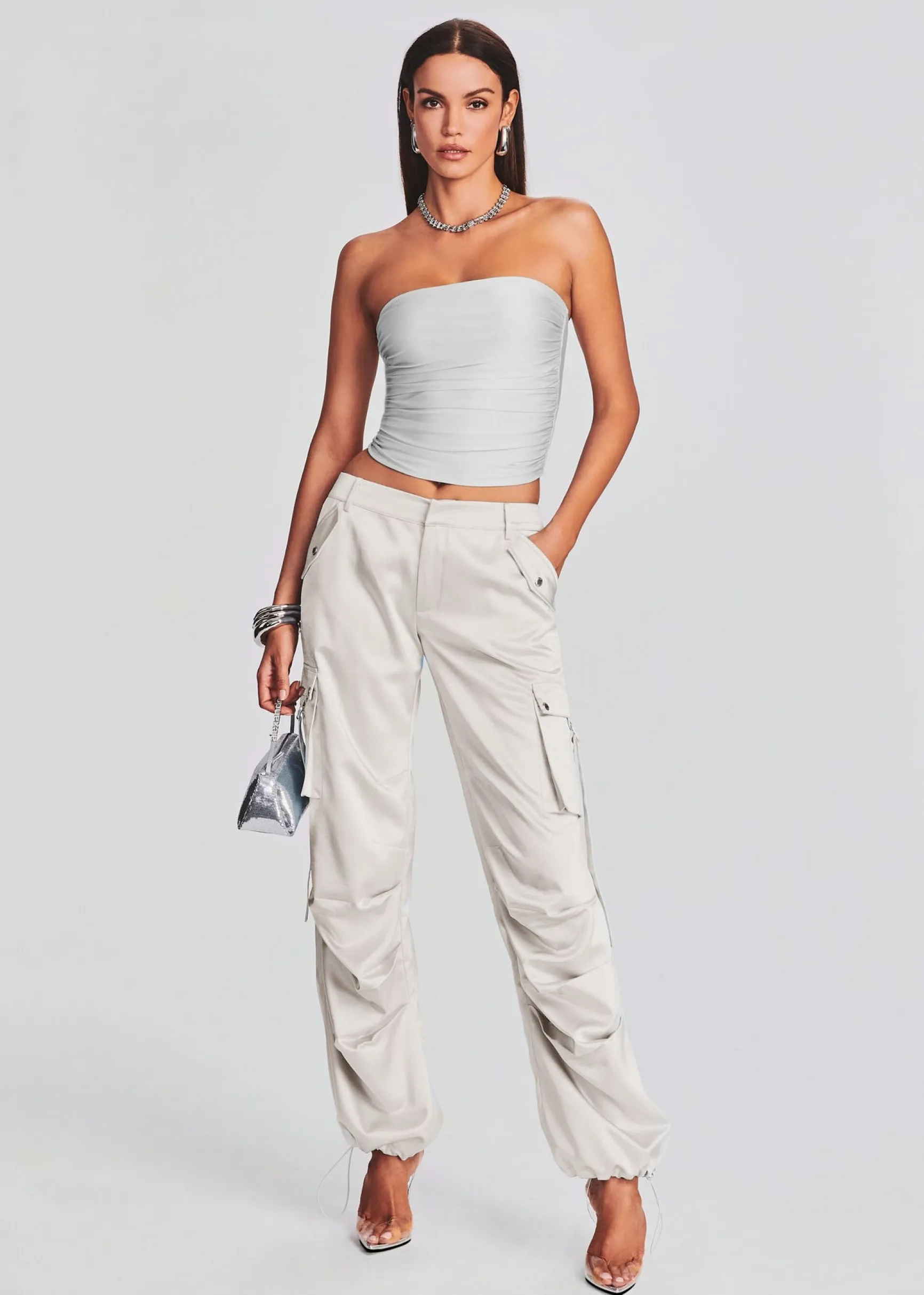 debbi_strapless_top_1-4.webp Tops*Retrofete Debbi Strapless Top Silver