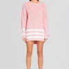 Dresses*Retrofete Devin Sweater Baby Pink/White