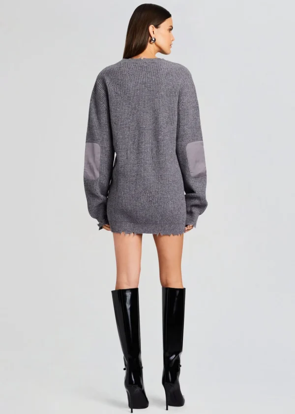 Dresses*Retrofete Devin Wool Sweater Wool Pewter