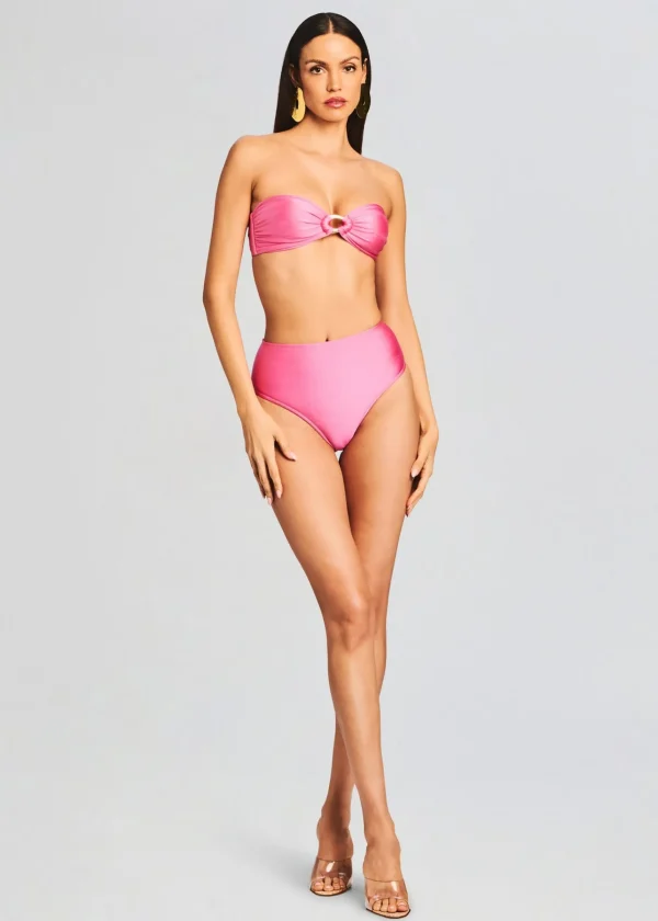 Resort '24*Retrofete Dia Bikini Top Rose Blossom