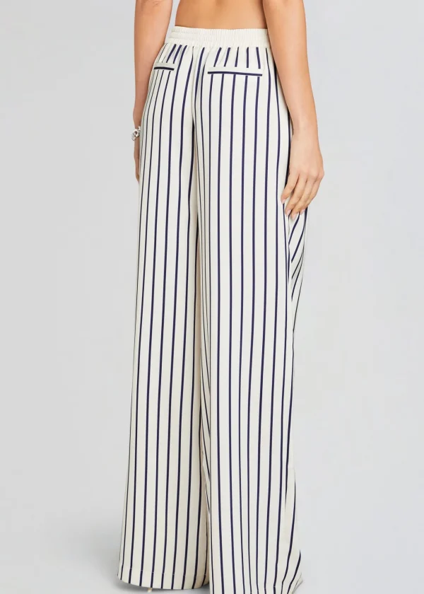 Business Chic*Retrofete Dixon Pant Navy/ Ivory Stripe