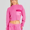 Tops*Retrofete Donna Sweater Malibu Pink