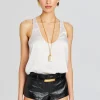 RETROFÊTE*Retrofete Dori Silk Top White