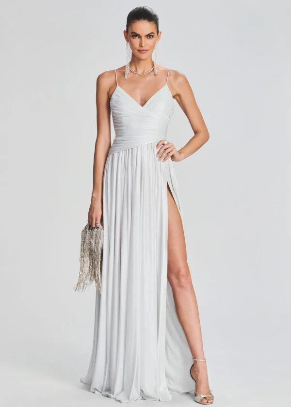Reception Dresses*Retrofete Doss Dress Silver/White