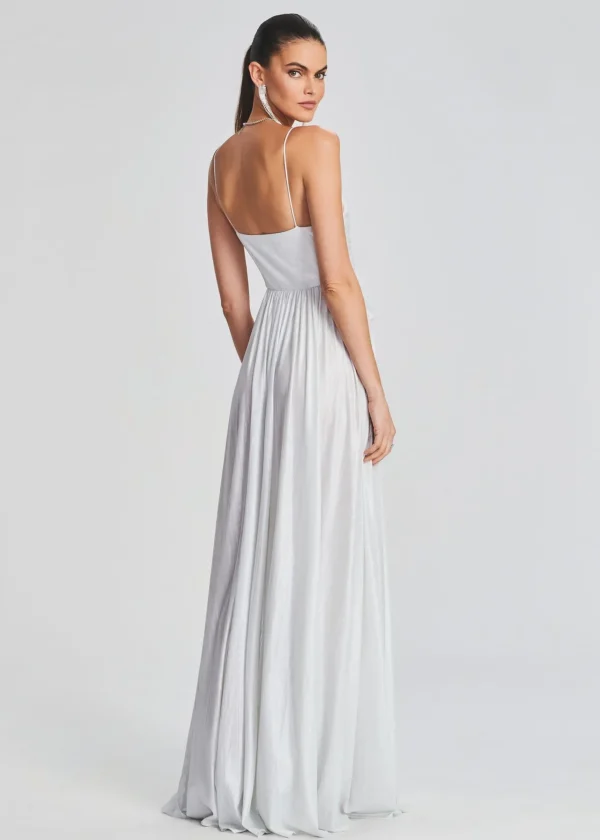 Guest Of*Retrofete Doss Dress Silver/White