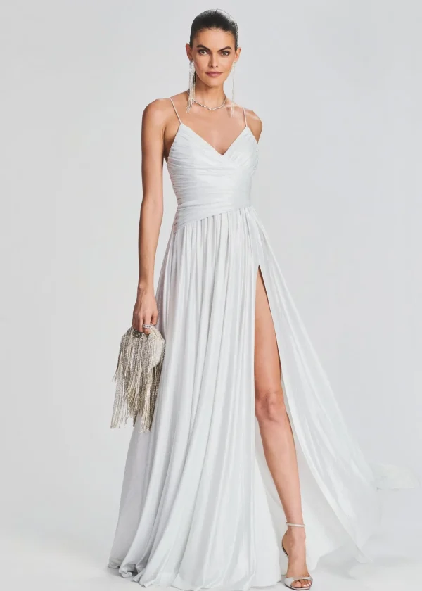 Reception Dresses*Retrofete Doss Dress Silver/White