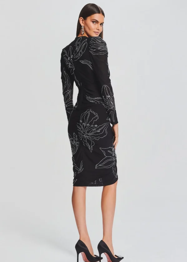 Dresses*Retrofete Dream Midi Dress Black