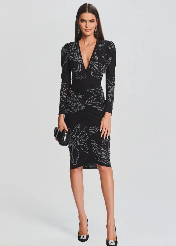 Midi*Retrofete Dream Midi Dress Black