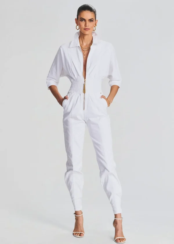 Coming Soon*Retrofete Ellis Jumpsuit Optic White