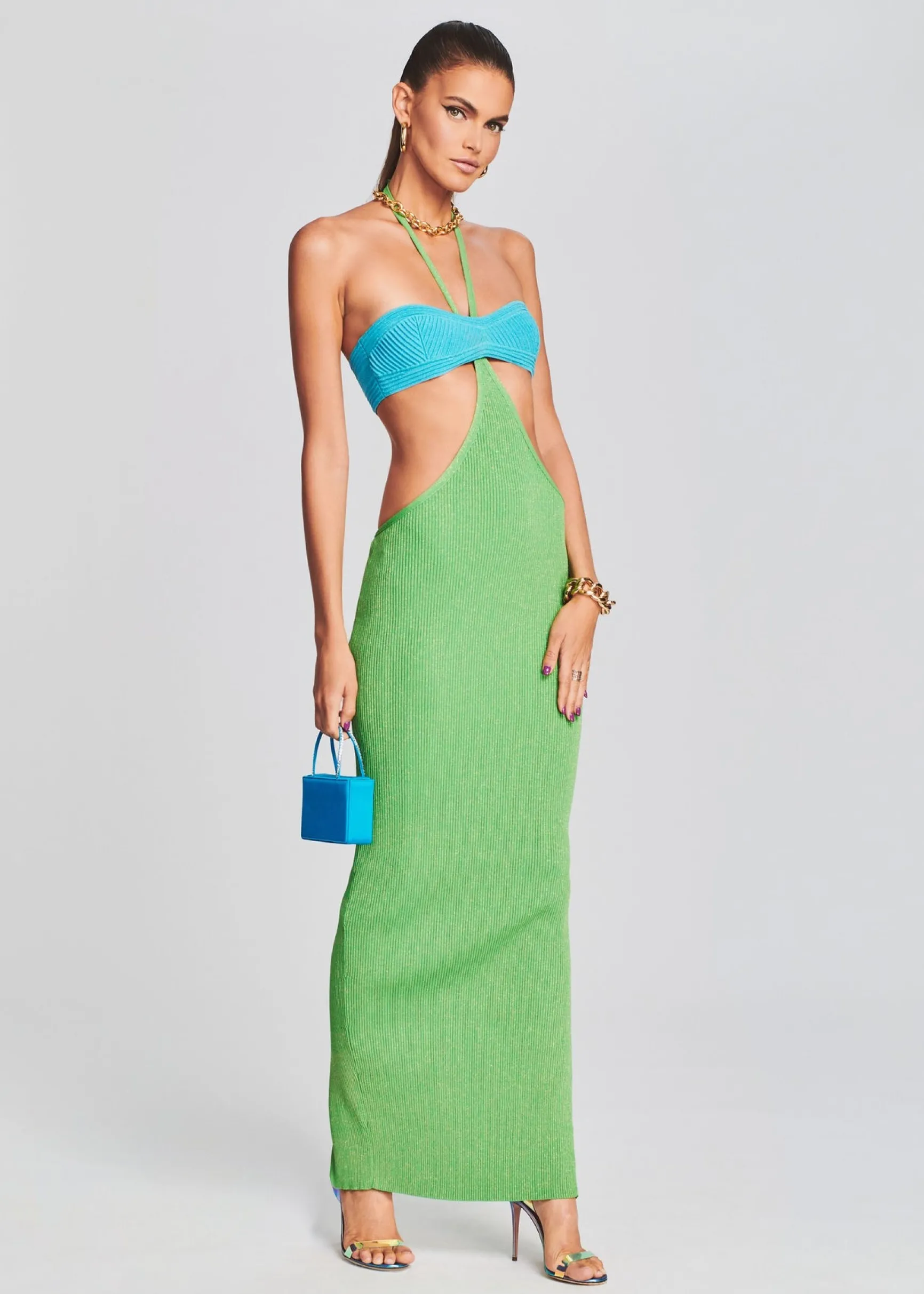 eloisa_dress_1-1.webp Guest Of*Retrofete Eloisa Dress Green/Blue