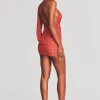 Final Sale*Retrofete Esme Sequin Dress Calypso Coral