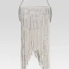 Accessories*Retrofete Estel Small Pearl Fringe Bag White Pearl