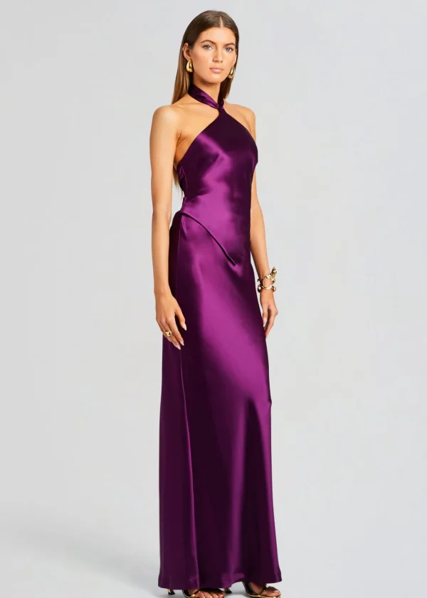 Best Sellers*Retrofete Ester Dress Eggplant