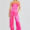 Resort '24*Retrofete Estrella Cargo Jumpsuit Paradise Pink