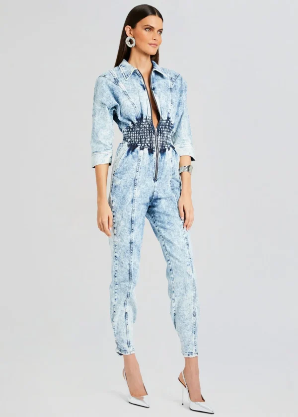 Jumpsuits*Retrofete Eti Jumpsuit Blue Acid