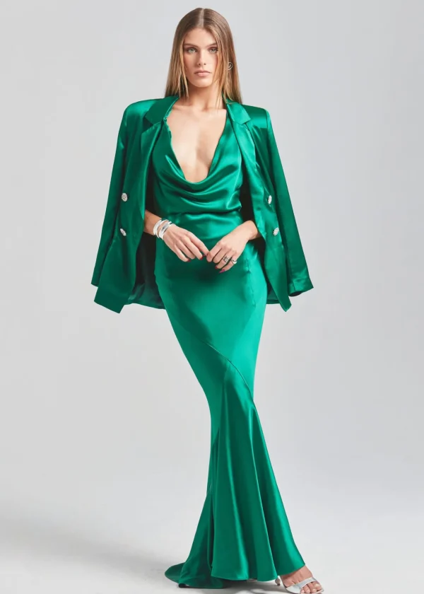 Guest Of*Retrofete Eve Dress Emerald