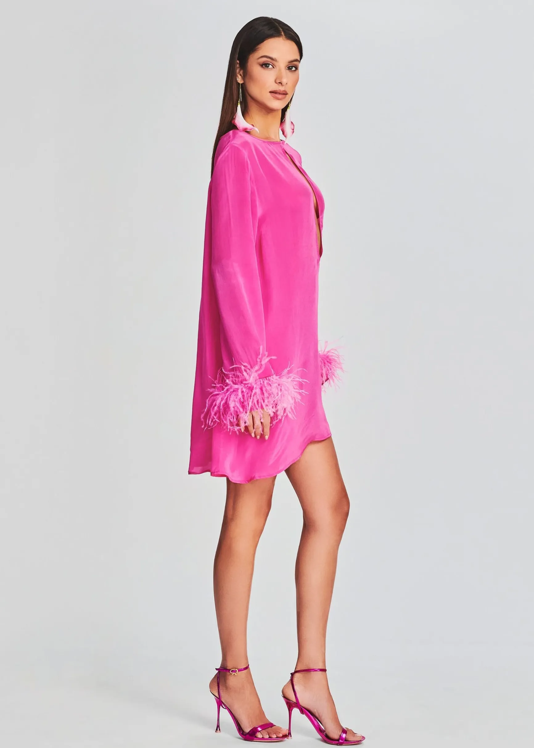 eve_mini_dress_2.webp Swim*Retrofete Eve Mini Dress Hot Pink