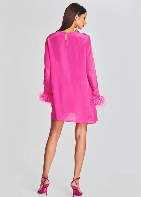 Swim*Retrofete Eve Mini Dress Hot Pink
