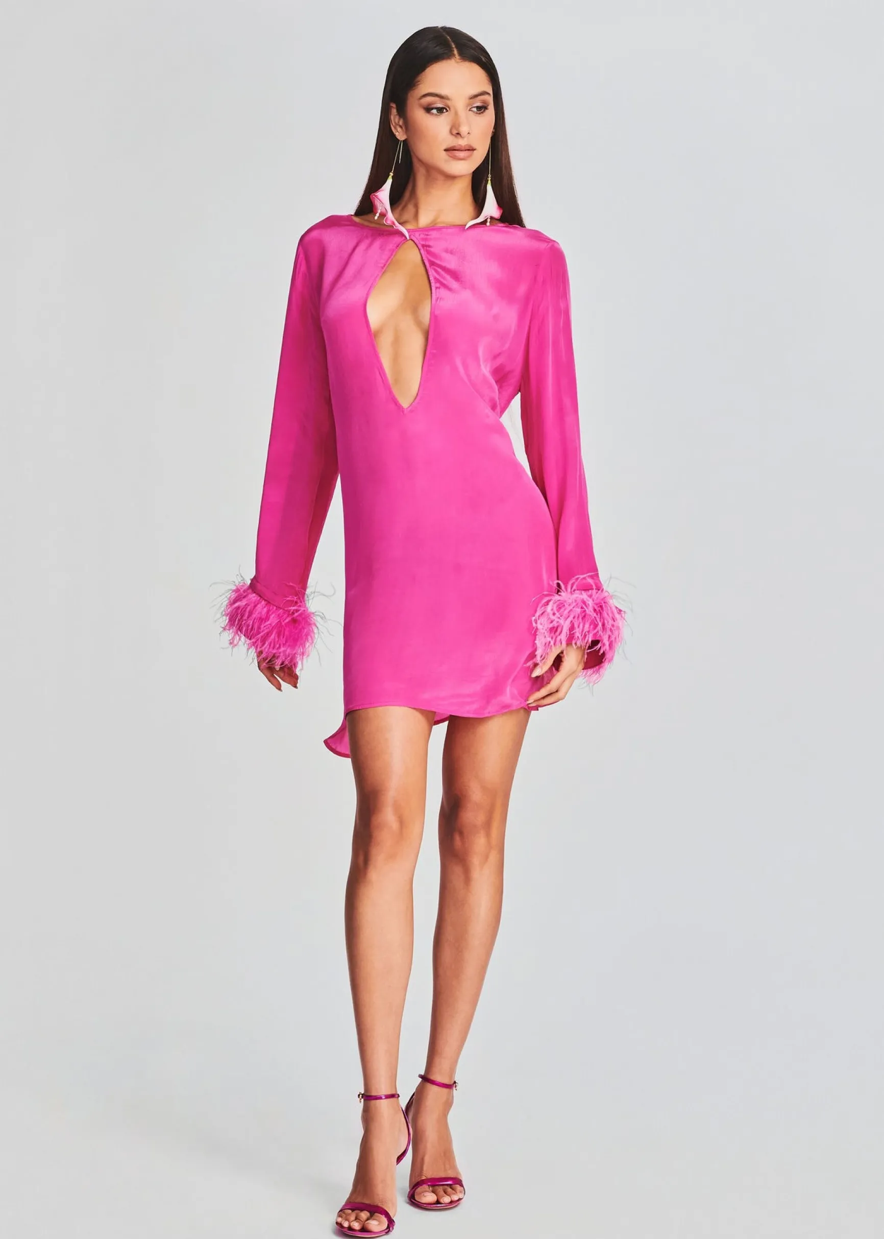 eve_mini_dress_4.webp Swim*Retrofete Eve Mini Dress Hot Pink