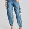 RETROFÊTE*Retrofete Everette Cargo Pant Sea
