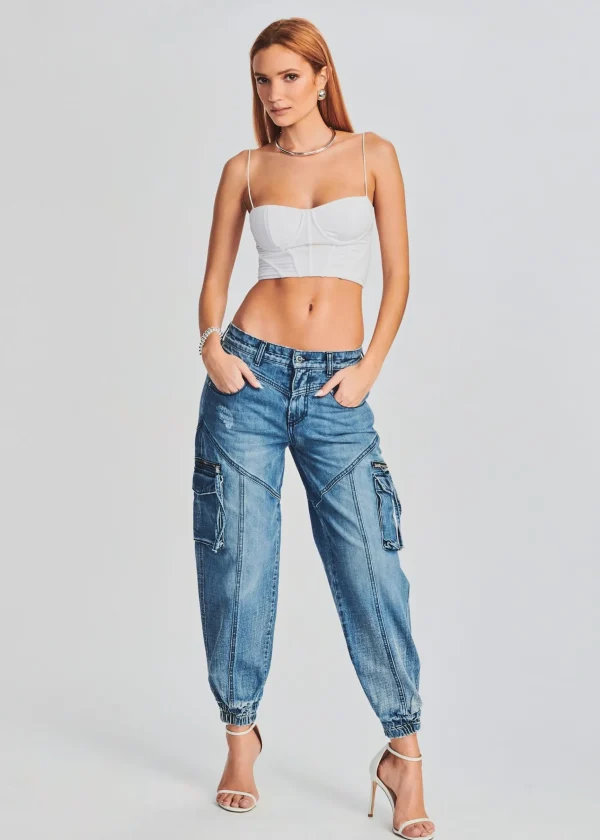 Denim*Retrofete Everette Cargo Pant Sea