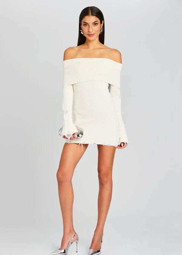 Best Sellers*Retrofete Everleigh Dress Winter White