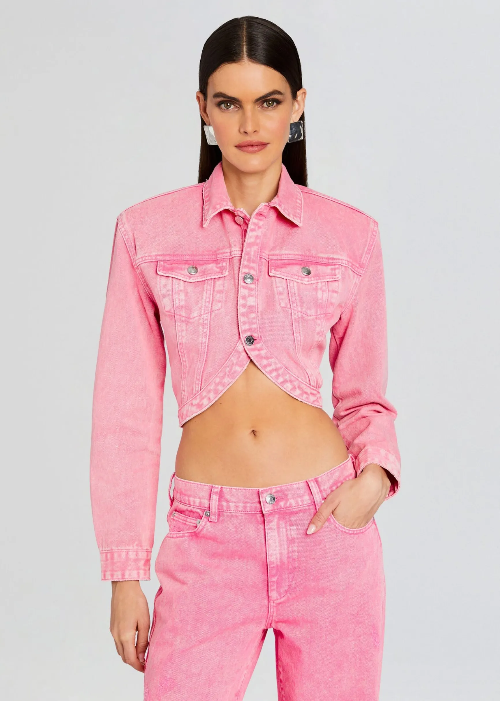 faith_denim_jacket_0-3.webp Jackets*Retrofete Faith Denim Jacket Malibu Pink
