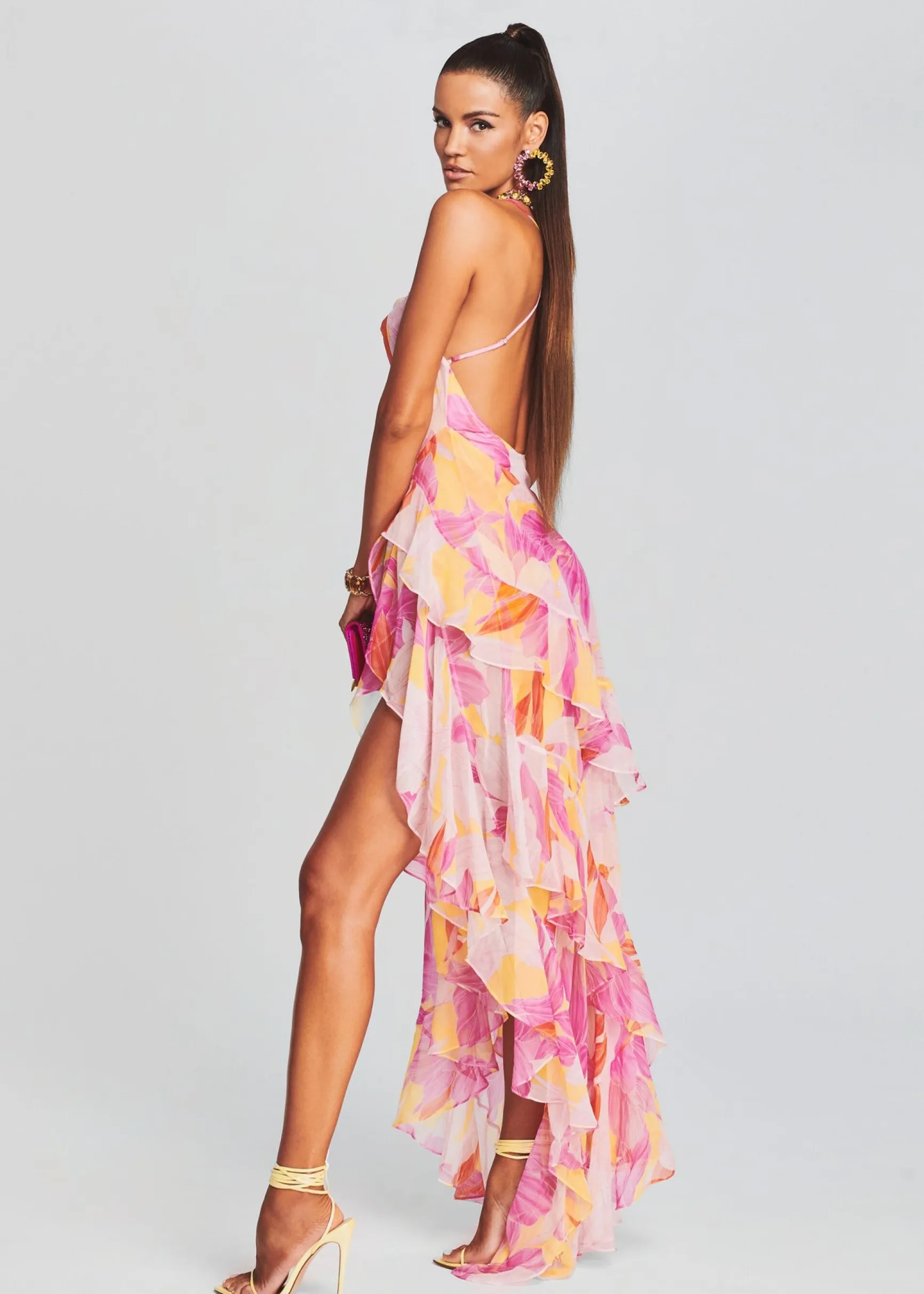fatima_silk_dress_2-6.webp Dresses*Retrofete Fatima Silk Dress Botanical Floral