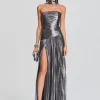 Guest Of*Retrofete Faye Dress Gunmetal