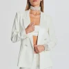 Bridal Shower*Retrofete Femme Blazer White