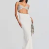 Exclusively Ours*Retrofete Fernanda Dress White/Silver
