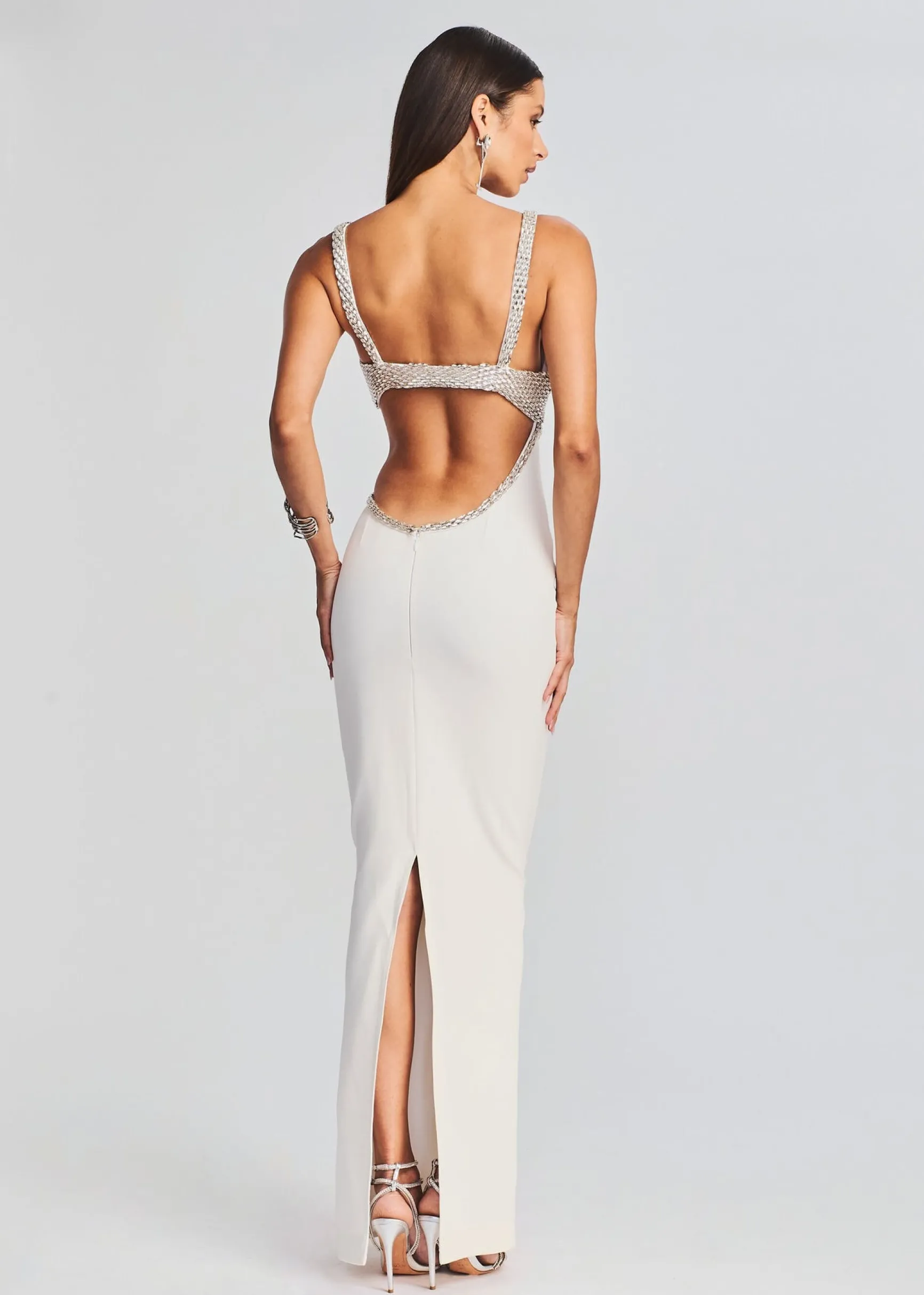 fernanda_dress_3-4.webp Best Sellers*Retrofete Fernanda Dress White/Silver
