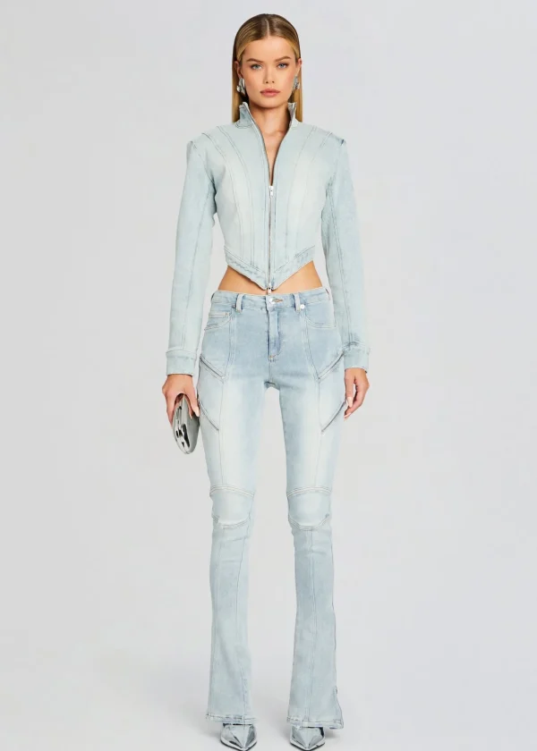 Denim*Retrofete Ferris Zipper Jean Skylight