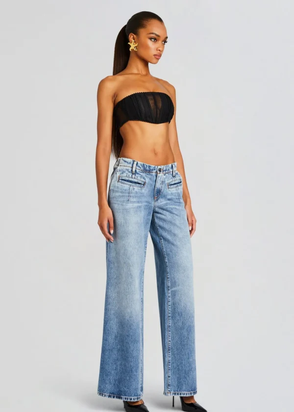 Resort '24*Retrofete Fhary Top Black Sham