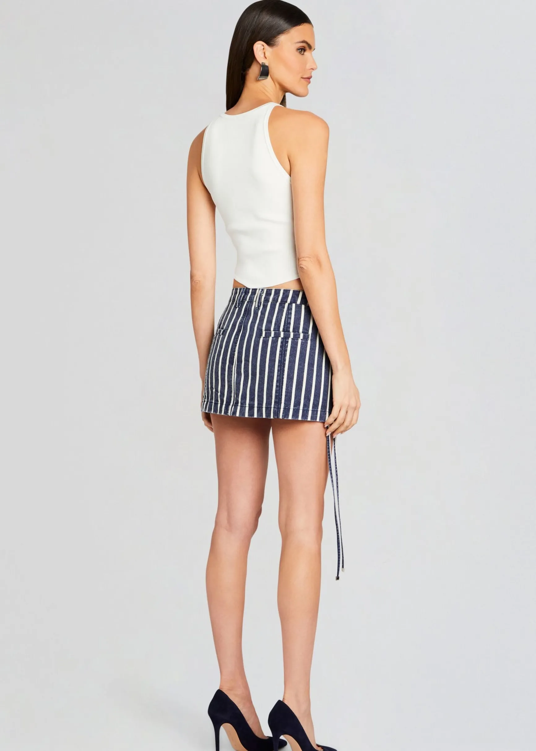 finn_cargo_skirt_3-3.webp Bottoms*Retrofete Finn Cargo Skirt Navy Stripe