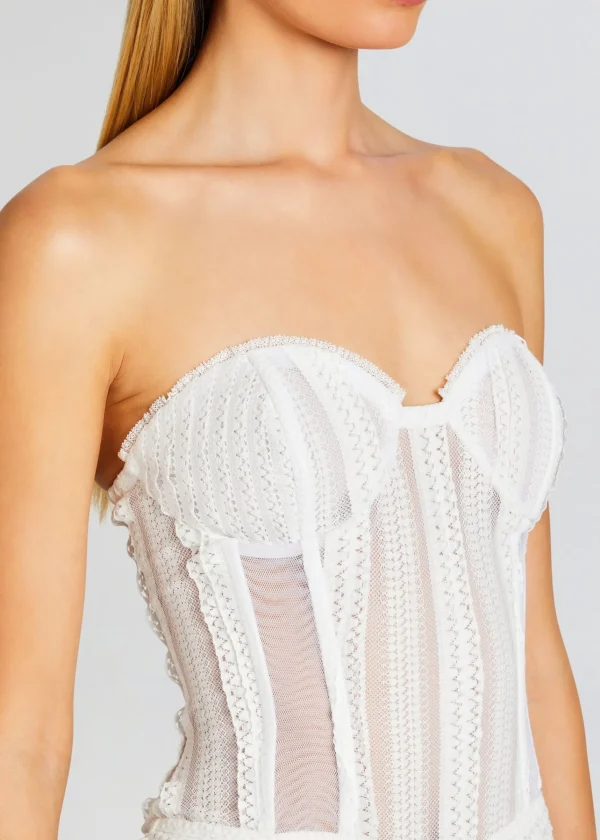 Dresses*Retrofete Florey Long Dress Natural White